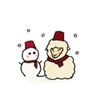 モコモコのひつじ（個別スタンプ：8）
