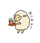 モコモコのひつじ（個別スタンプ：34）