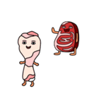肉めないニク（個別スタンプ：14）