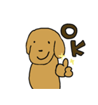 スリーリトル犬（個別スタンプ：6）