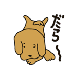 スリーリトル犬（個別スタンプ：15）