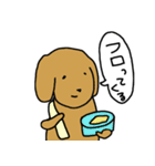 スリーリトル犬（個別スタンプ：16）