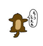 スリーリトル犬（個別スタンプ：34）