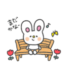 ふたごうさぎのピピとポポ（個別スタンプ：10）