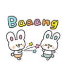 ふたごうさぎのピピとポポ（個別スタンプ：28）