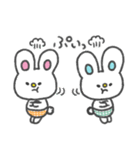 ふたごうさぎのピピとポポ（個別スタンプ：30）