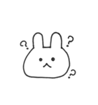 うさたん！かおだけシリーズ（個別スタンプ：3）
