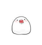 もっちり文鳥～君は天使それとも小悪魔！？（個別スタンプ：2）