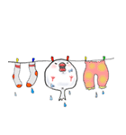 もっちり文鳥～君は天使それとも小悪魔！？（個別スタンプ：11）
