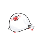 もっちり文鳥～君は天使それとも小悪魔！？（個別スタンプ：16）