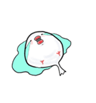 もっちり文鳥～君は天使それとも小悪魔！？（個別スタンプ：21）