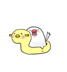 もっちり文鳥～君は天使それとも小悪魔！？（個別スタンプ：29）