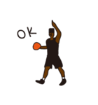 90s BASKETBALL PLAYER（個別スタンプ：17）