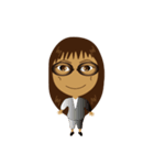 表情でね。（個別スタンプ：9）