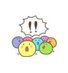 Color dumpling family（個別スタンプ：33）