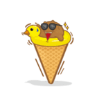 Funny Ice Creamoo No.1（個別スタンプ：20）