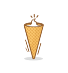 Funny Ice Creamoo No.1（個別スタンプ：36）