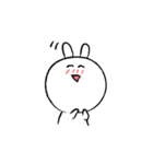 笑顔！うさぎちゃん（個別スタンプ：4）