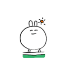 笑顔！うさぎちゃん（個別スタンプ：7）