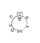 笑顔！うさぎちゃん（個別スタンプ：16）