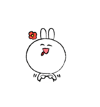 笑顔！うさぎちゃん（個別スタンプ：33）