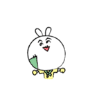 笑顔！うさぎちゃん（個別スタンプ：35）