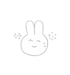 うさぎちゃんスタンプ（個別スタンプ：7）