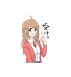 腐のつく女の子（個別スタンプ：12）