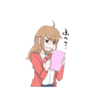 腐のつく女の子（個別スタンプ：16）