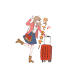 腐のつく女の子（個別スタンプ：21）