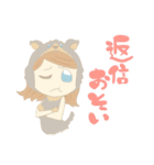熊本弁モエモエちゃんスタンプヽ(^o^)丿（個別スタンプ：2）