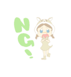 熊本弁モエモエちゃんスタンプヽ(^o^)丿（個別スタンプ：5）