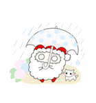 ふわふわ ぷちサンタ 4（個別スタンプ：15）