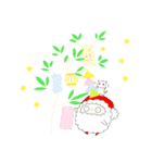 ふわふわ ぷちサンタ 4（個別スタンプ：16）