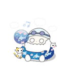 ふわふわ ぷちサンタ 4（個別スタンプ：19）