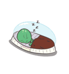Green Alien - UFO（個別スタンプ：5）
