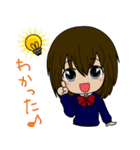 女子中高生のためのスタンプ（個別スタンプ：12）