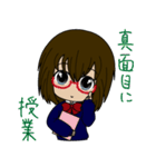 女子中高生のためのスタンプ（個別スタンプ：19）