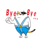 デブ猫のブータマ。（個別スタンプ：4）