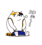 デブ猫のブータマ。（個別スタンプ：5）