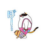 デブ猫のブータマ。（個別スタンプ：8）