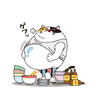 デブ猫のブータマ。（個別スタンプ：12）