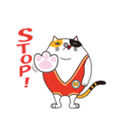 デブ猫のブータマ。（個別スタンプ：15）