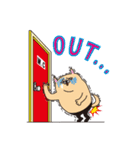 デブ猫のブータマ。（個別スタンプ：21）