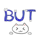 英語ネコ（個別スタンプ：4）