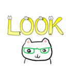 英語ネコ（個別スタンプ：18）