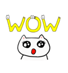 英語ネコ（個別スタンプ：32）