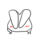 Rabit Boy（個別スタンプ：21）