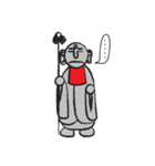 お地蔵さんの日々（個別スタンプ：4）