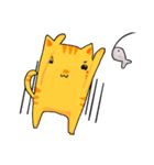 黄色の猫をタビー（個別スタンプ：5）